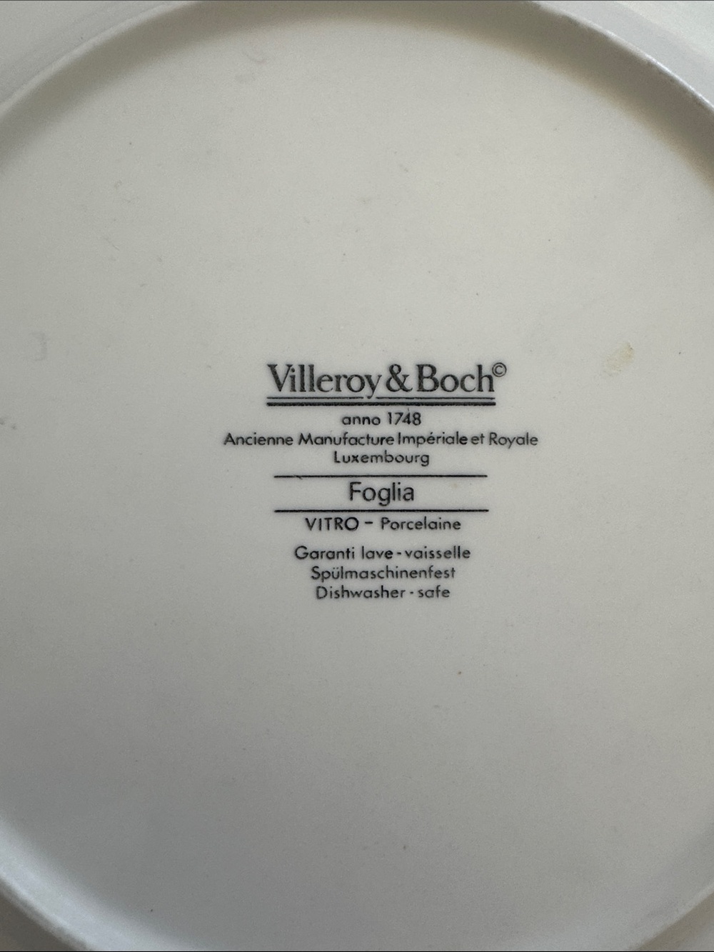 Villeroy & Boch Foglia Salad Plates (4) - Picture 2 of 4
